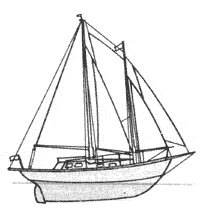 Стаксельная шхуна