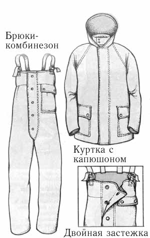 Водонепроницаемый костюм.