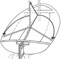 Удлинитель румпеля.