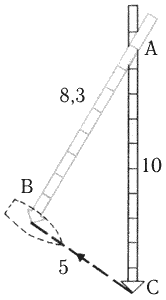 Яхта на курсе бакштаг.