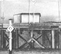 Футшток переместился влево. Чтобы вернуть его назад в створ, яхта должна уйти также влево.