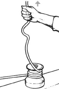 Освобождение шкота.