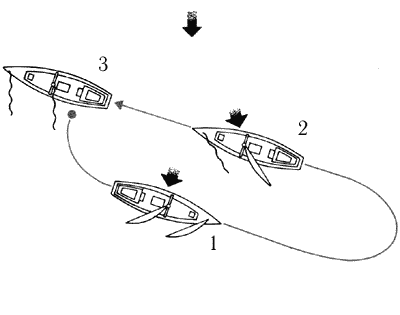На полном курсе.