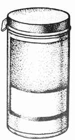 Плавучая шашка оранжевого дыма.