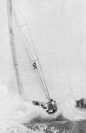 "Кохо III" на старте Фастнетской гонки 1957 г.